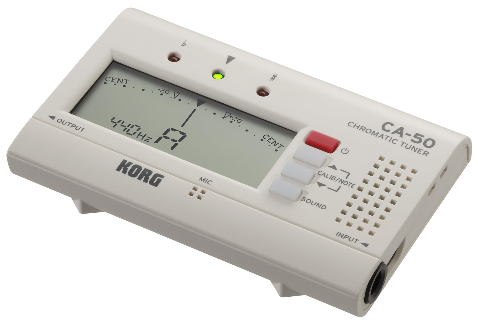Korg CA-50 Chromatic Tuner for Orchestral Instruments w/ Memory Backup and Auto