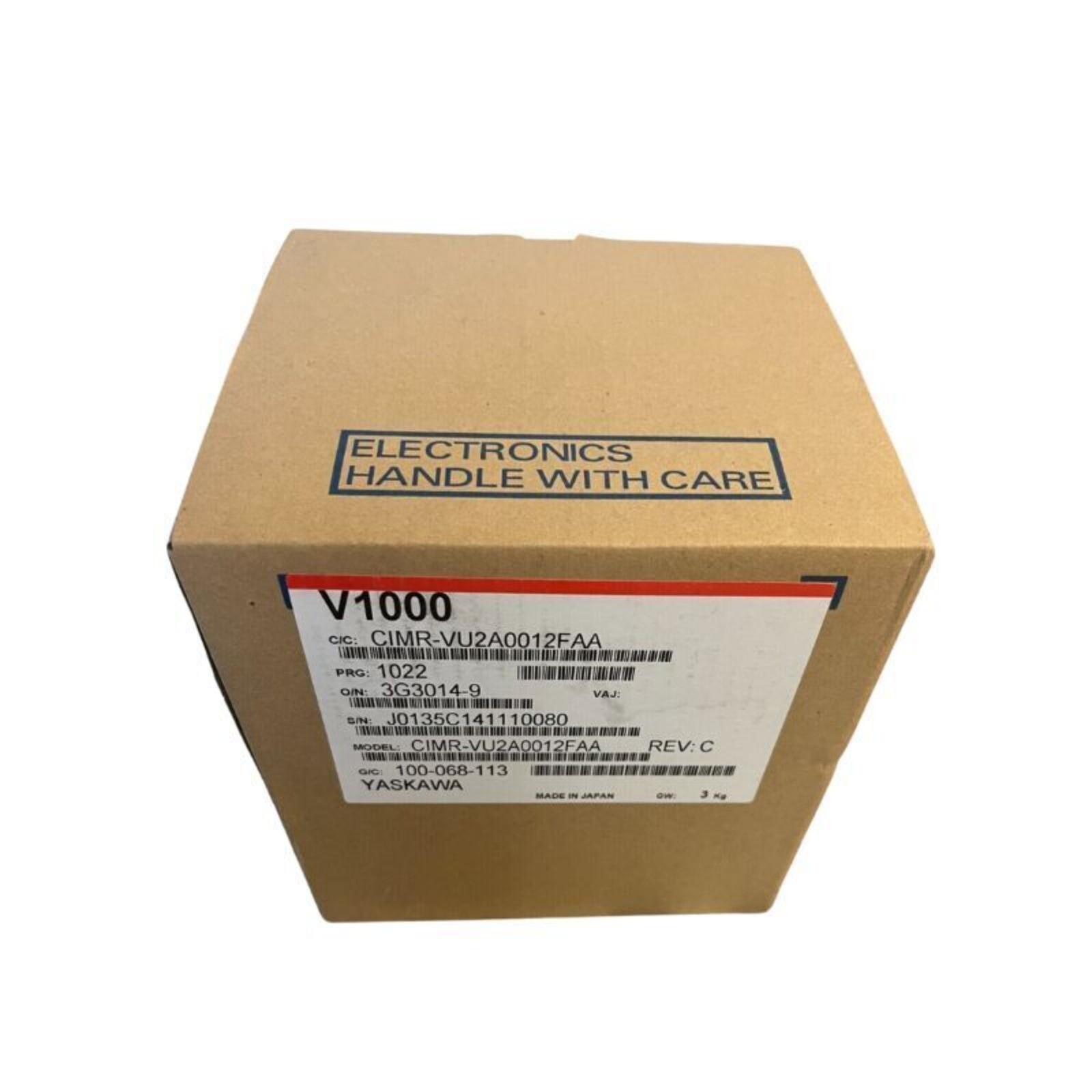 YASKAWA CIMR-VU2A0012FAA NEW IN BOX CIMRVU2A0012FAA Frequency Converter