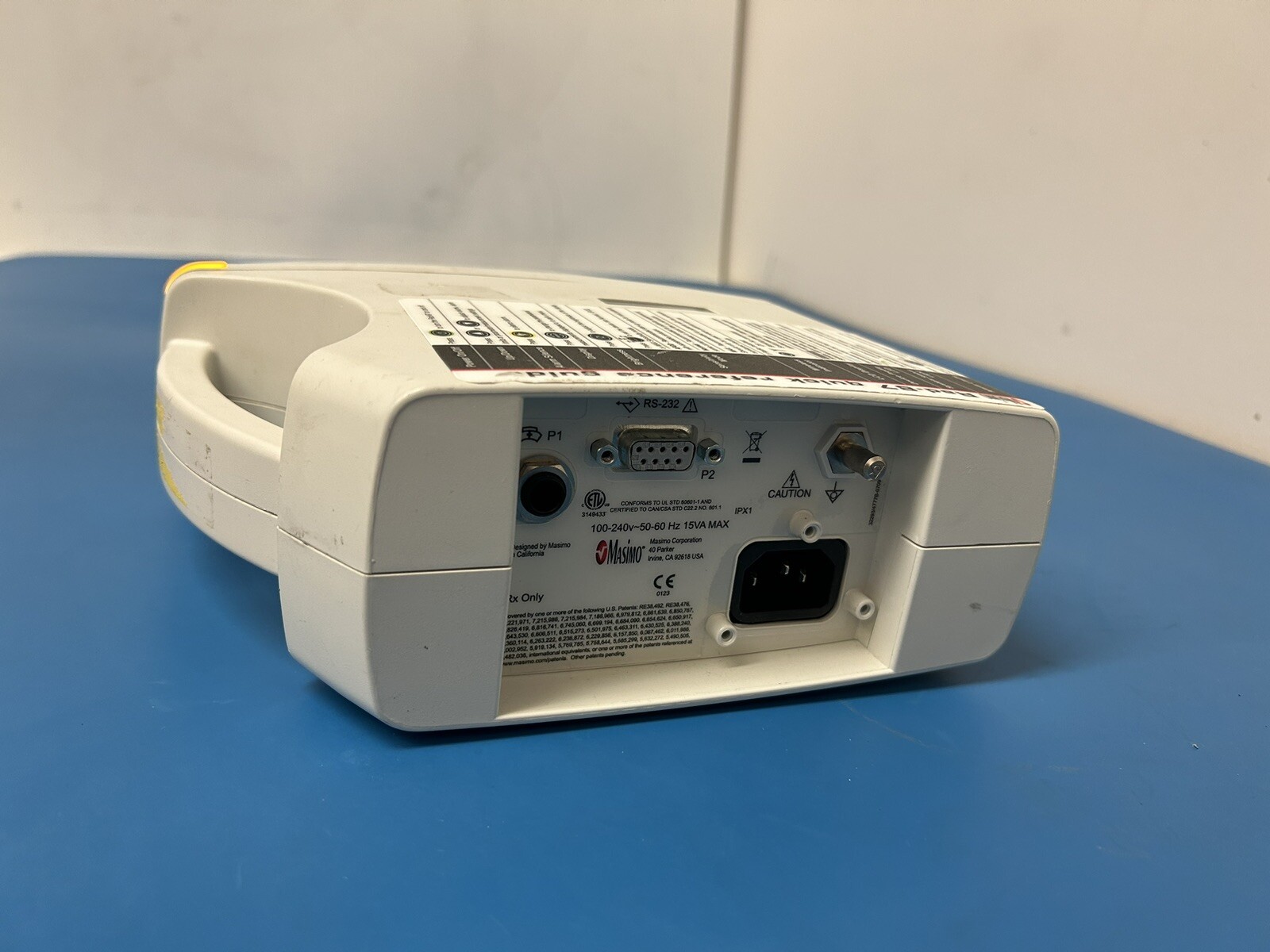 Masimo Set Rainbow RAD 87 Radical 87 Pulse Oximeter