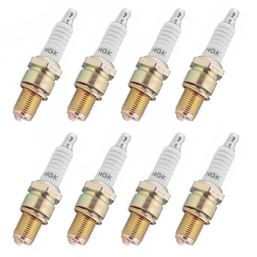Set of NGK Standard Sparkplug B10ES 8 pcs