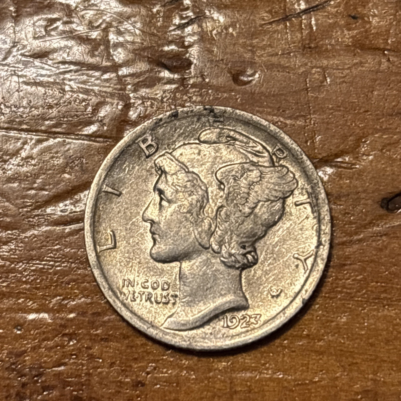 1923 10C Mercury Dime MS