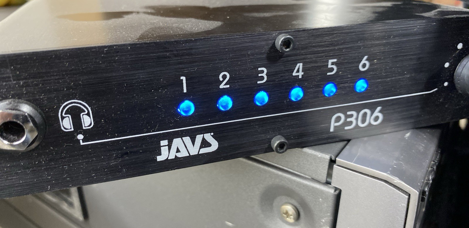 Javs P306 Mixer - 6-Input Audio Mixer - Used