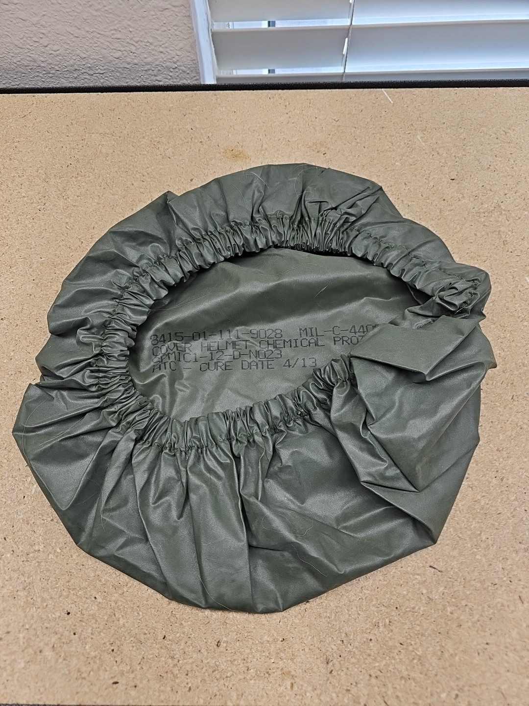 Military USGI Cover Helmet Chemical Protective Foliage Green 8415-01-111-9028 B5