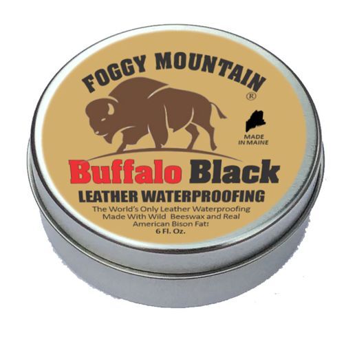 Foggy Mountain Buffalo Oil Black - Leather Waterproofing