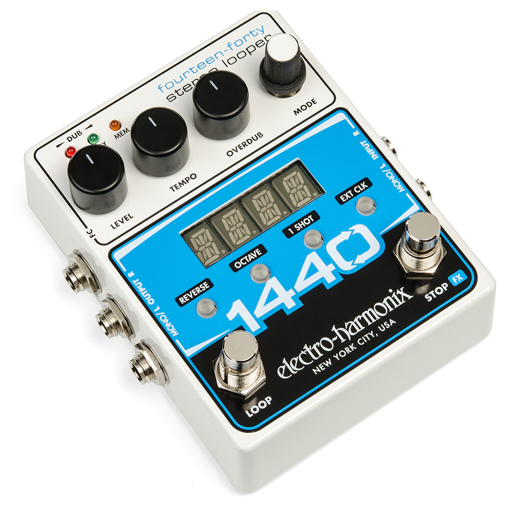 Electro-Harmonix 1440 Stereo Looper Guitar Pedal w/ Reverse, Octave & MIDI