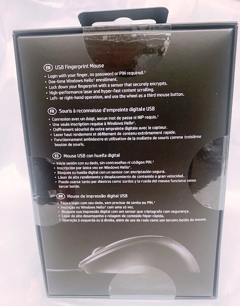 4TS44AA HP USB FINGERPRINT MOUSE