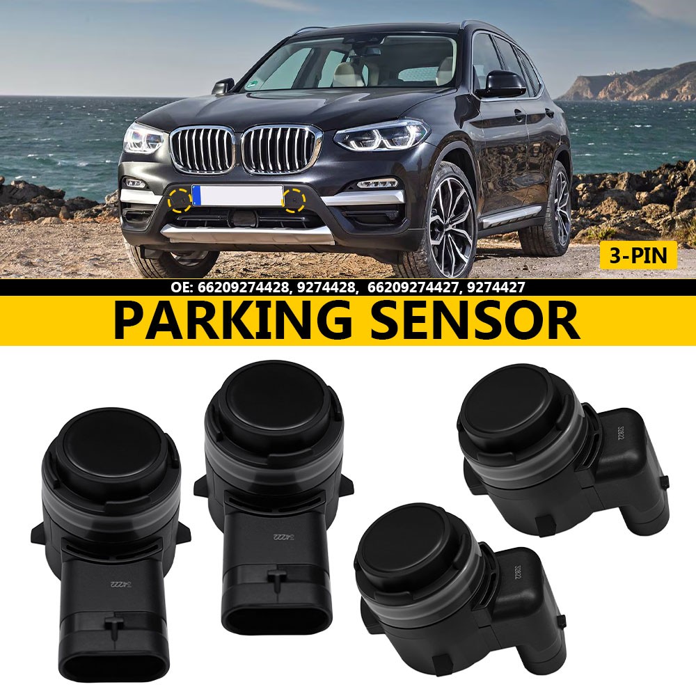 4X PDC Bumper Parking Sensor For BMW X1 F48 X4 F26 F56 F54 F60 MINI 66209274428