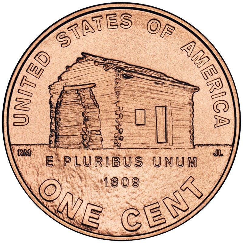 2009 D Lincoln Cent – Birth and Early Childhood Design – Bicentennial Penny