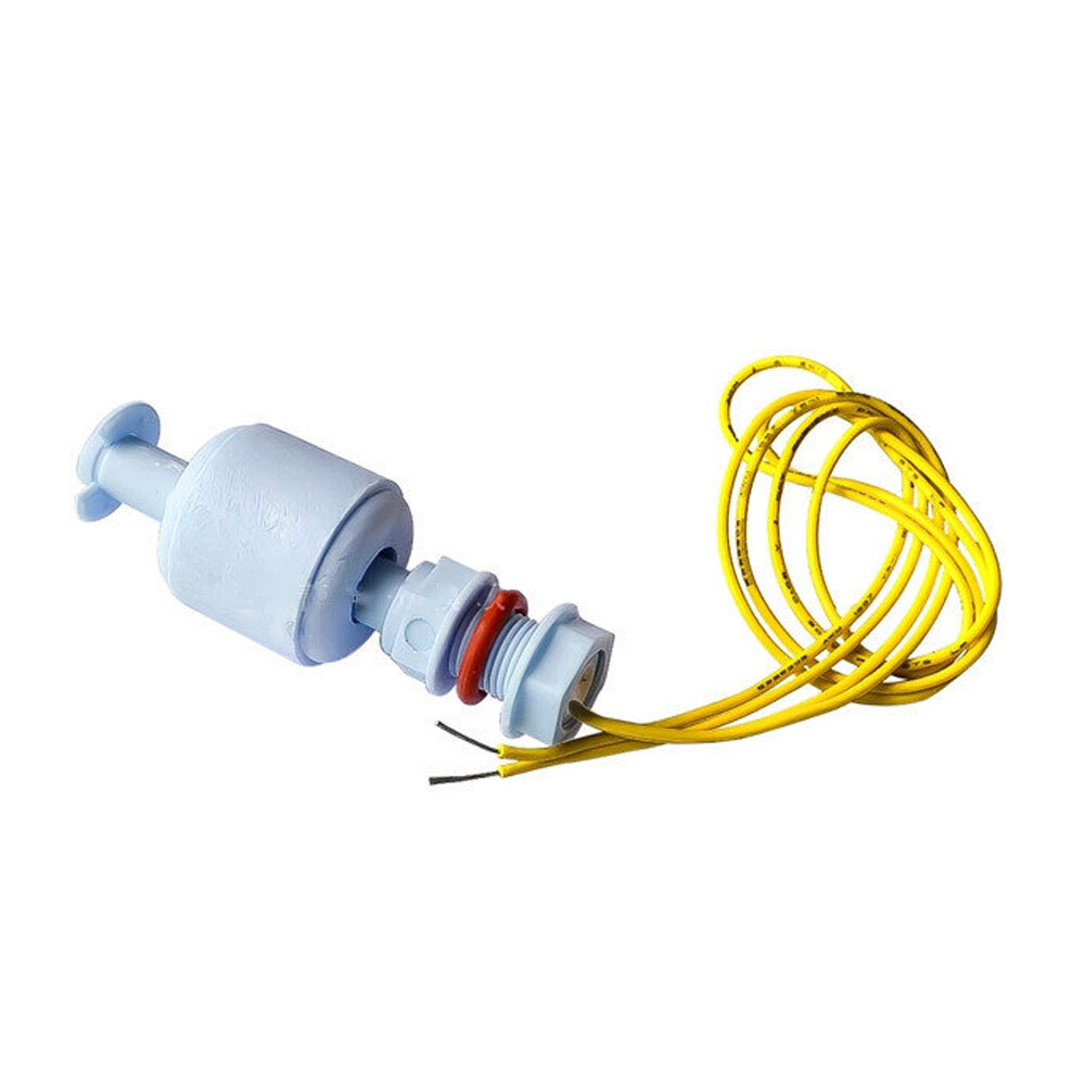2PCS PP Float Switch Liquid Level Switch Water Level Open Liquid Level Sensor US