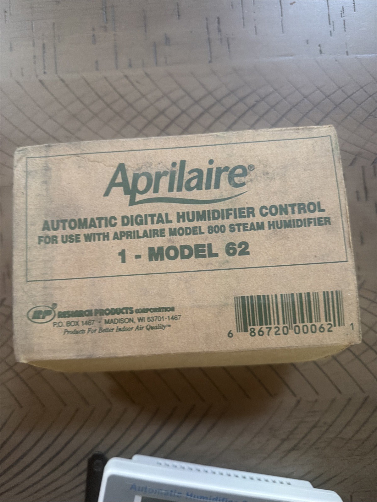 NEW Open Box Aprilaire Model 62 Automatic Digital Humidifier Control Humidistat