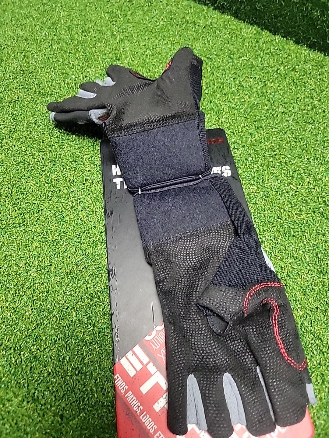ETHOS Half Finger Training Gloves for Weight Lifting - Small