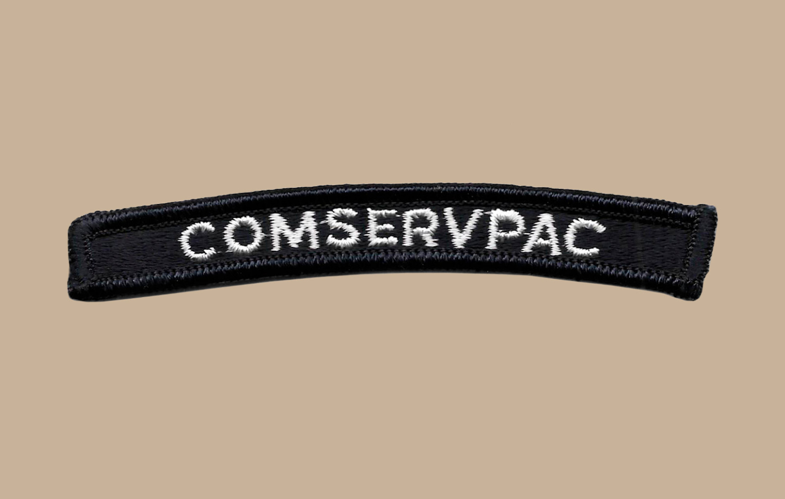 US Navy COMSERVPAC Commander Service Forces Pacific Fleet UIM Rocker Tab