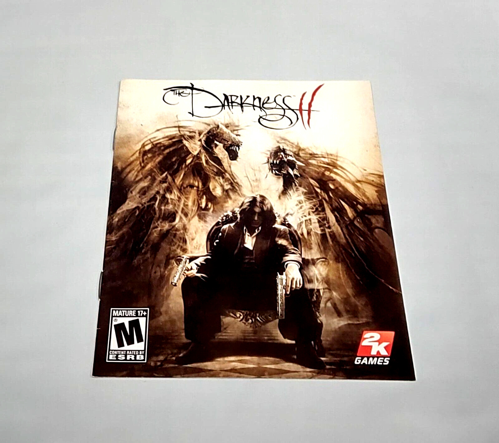 The Darkness II Instruction Manual Booklet ONLY!! PS3