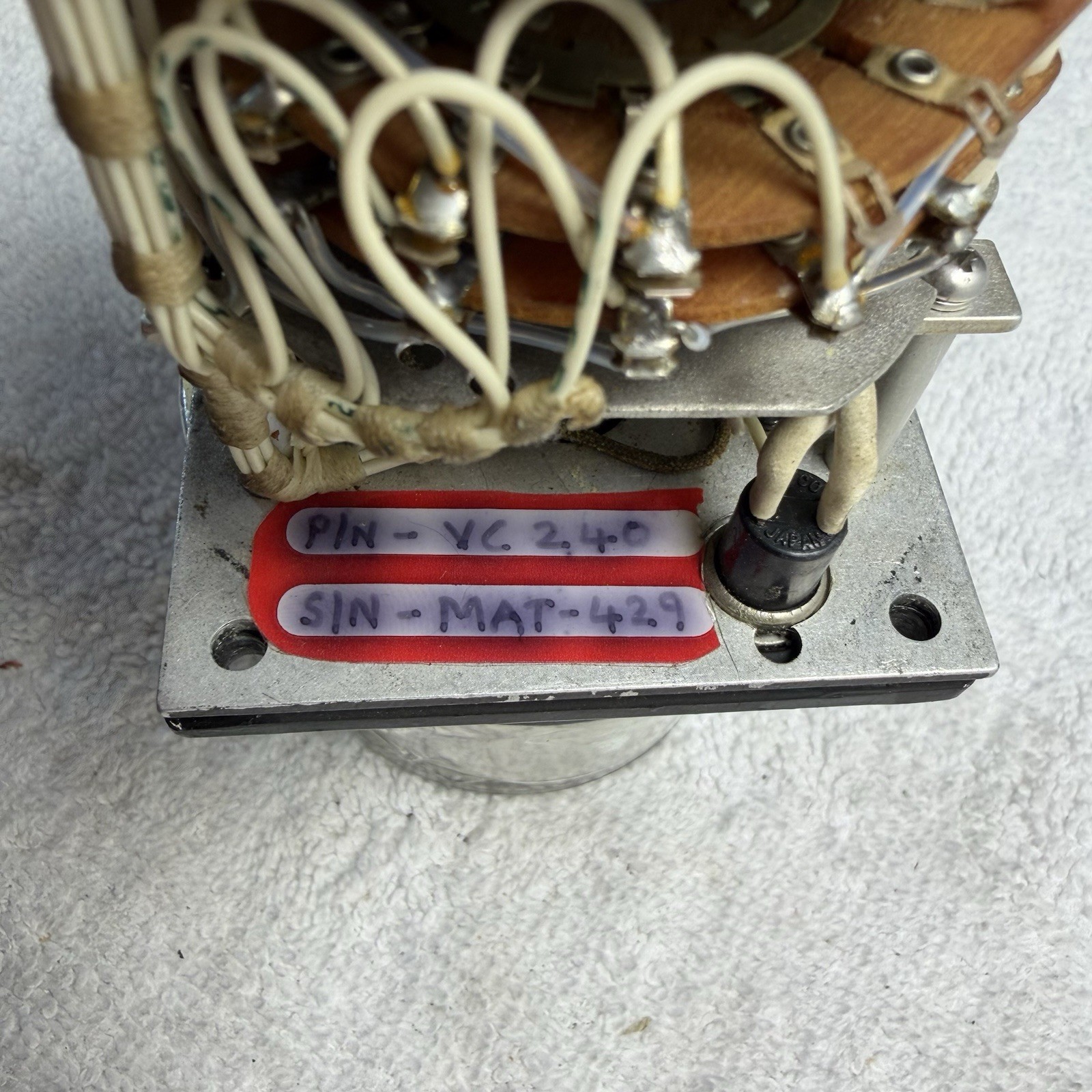 DHC de Havilland Canada VC240 VHF Communications Control Head Unit Serviceable