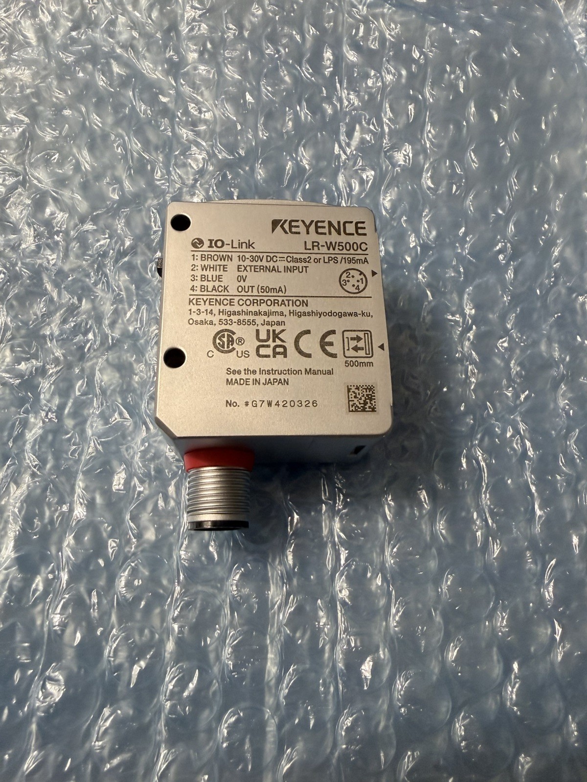 Keyence Sensor  LR-W500C  New