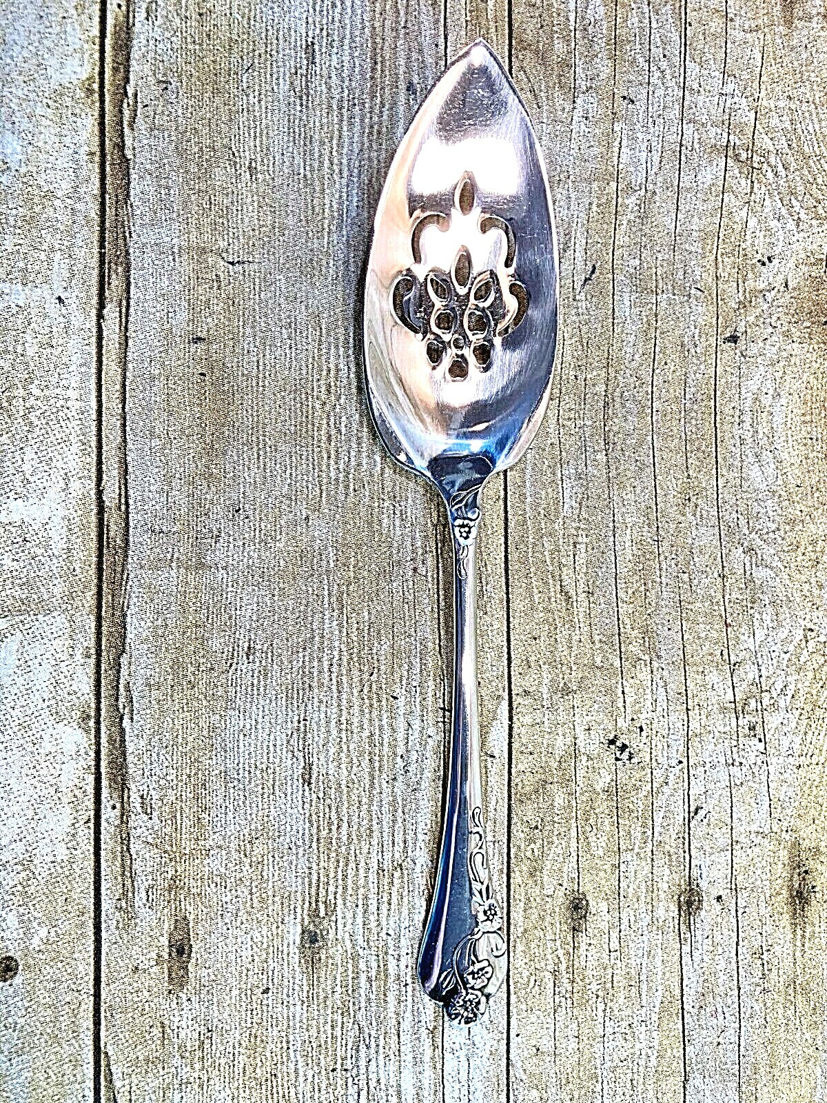 COMMUNITY ONEIDA SILVER PLATED PIE SERVER 9.5" X 2" ⭐️VINTAGE⭐️