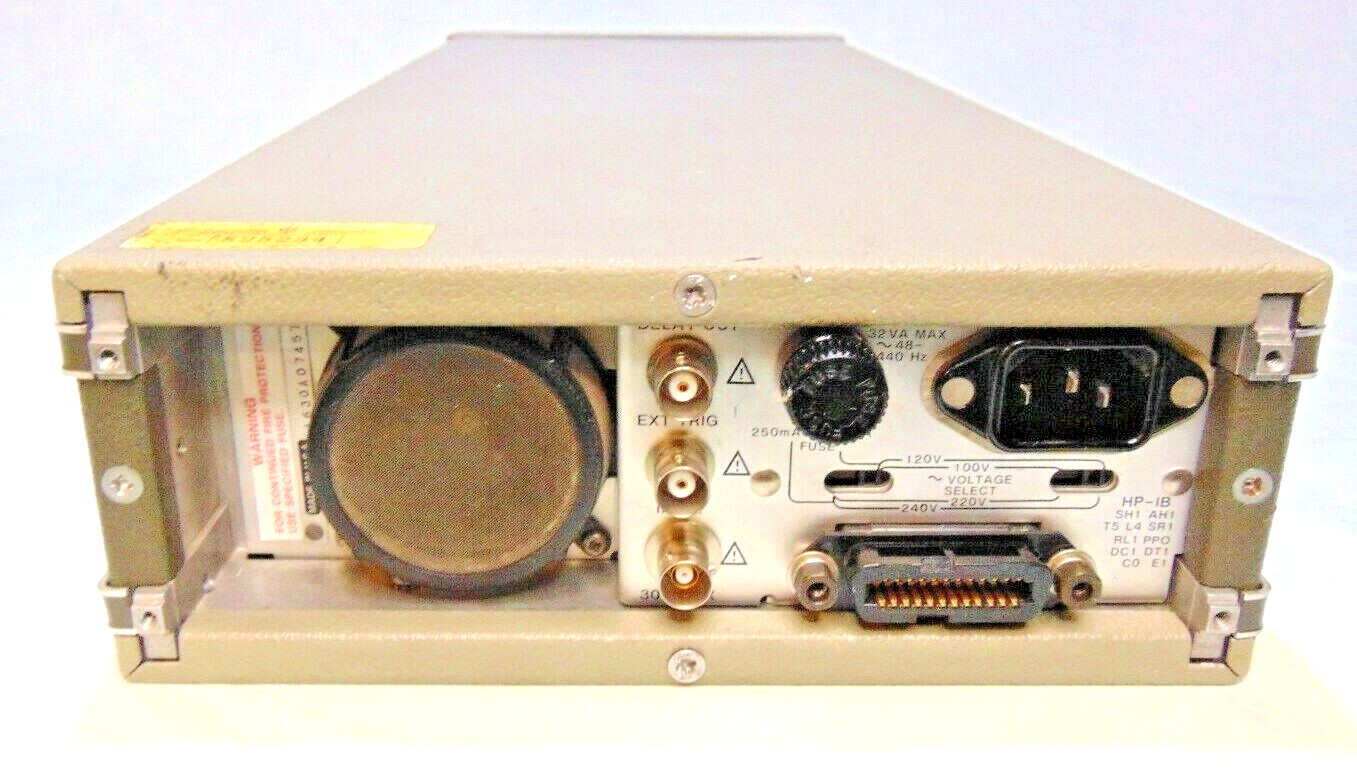 System Voltmeter HP Hewlett Packard 3437A Agilent Keysight