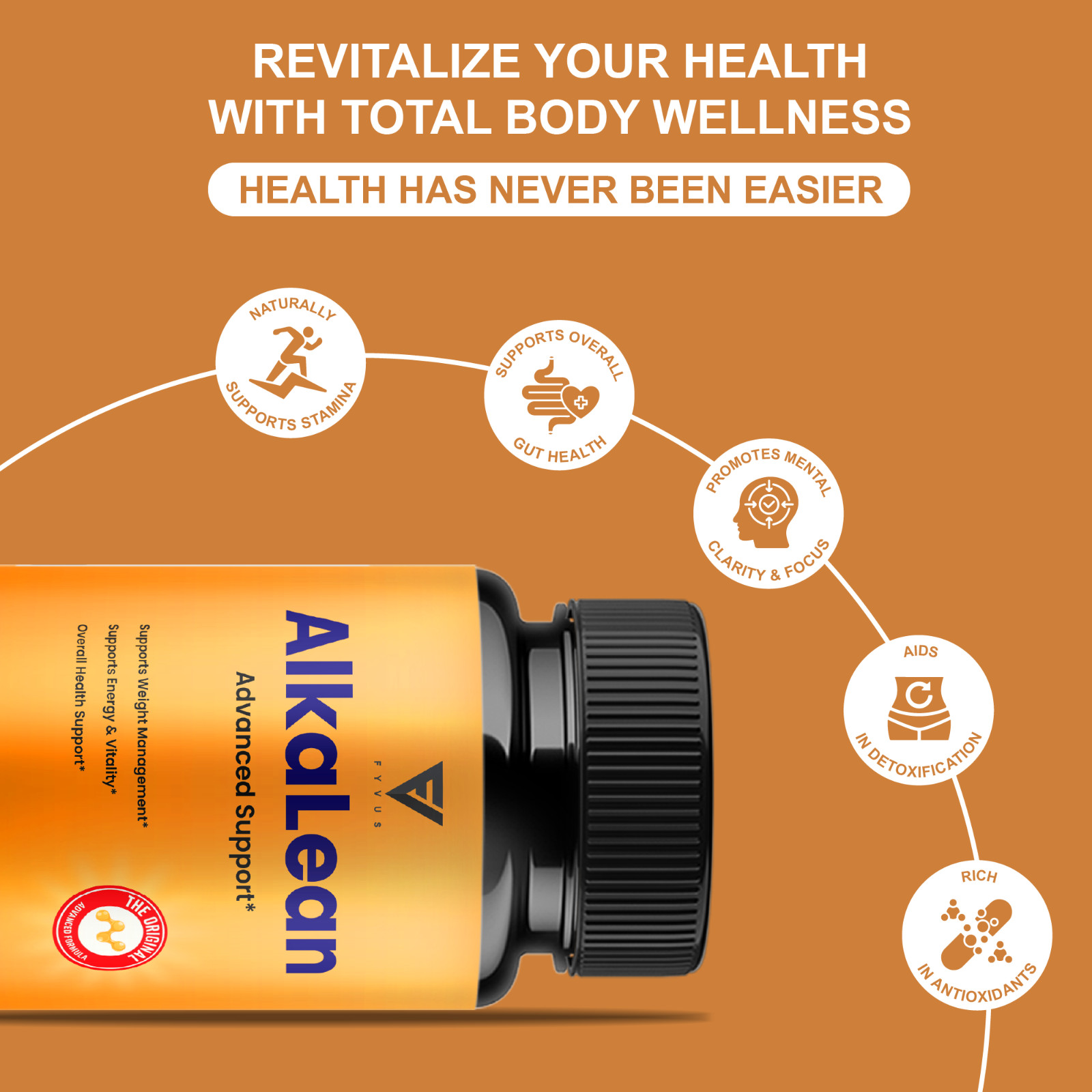 AlkaLean Weight Management Support, Alka Lean Advanced (60 Capsules)