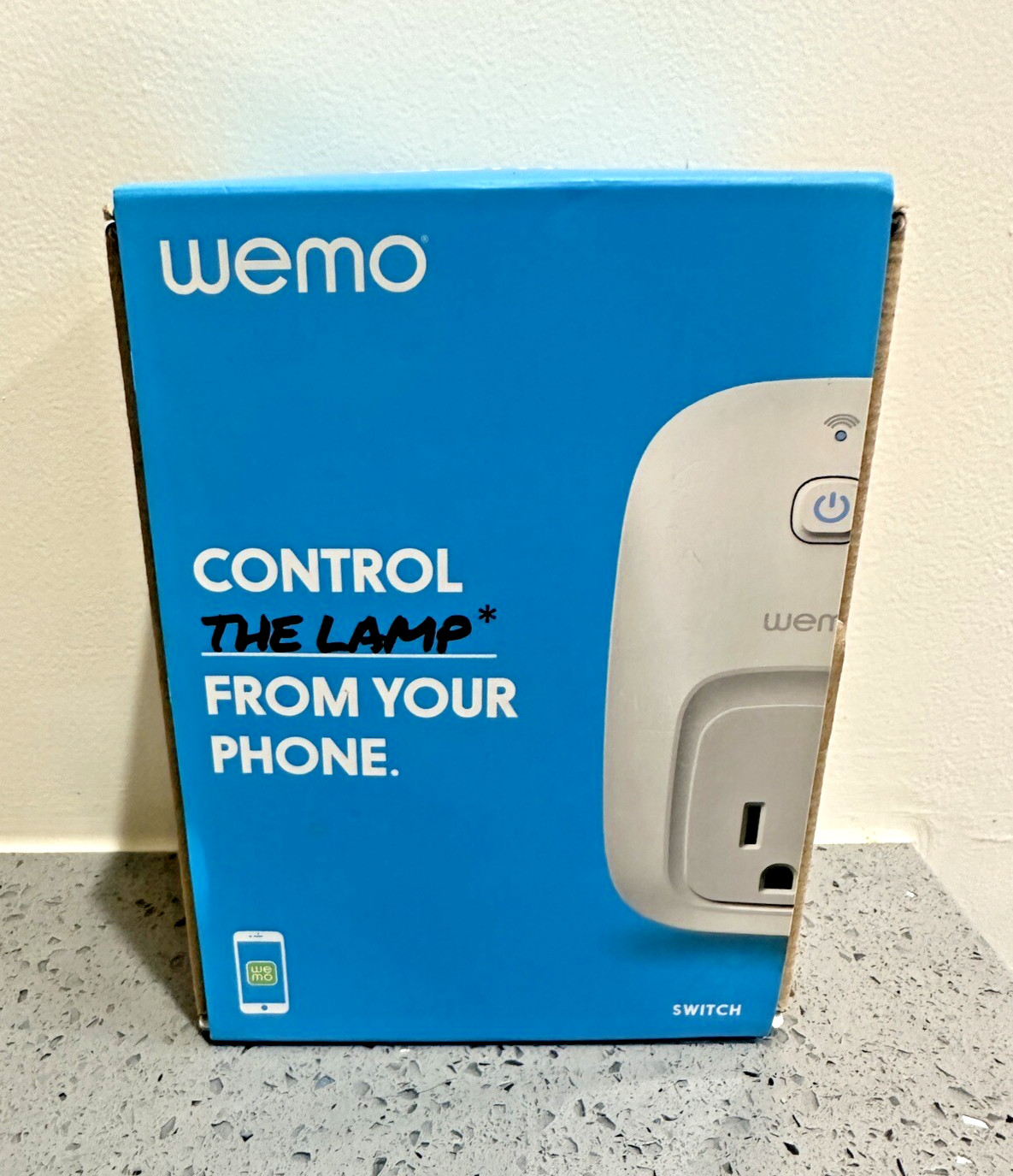 WEMO LAMP SWITCH #F7C060 Brand New