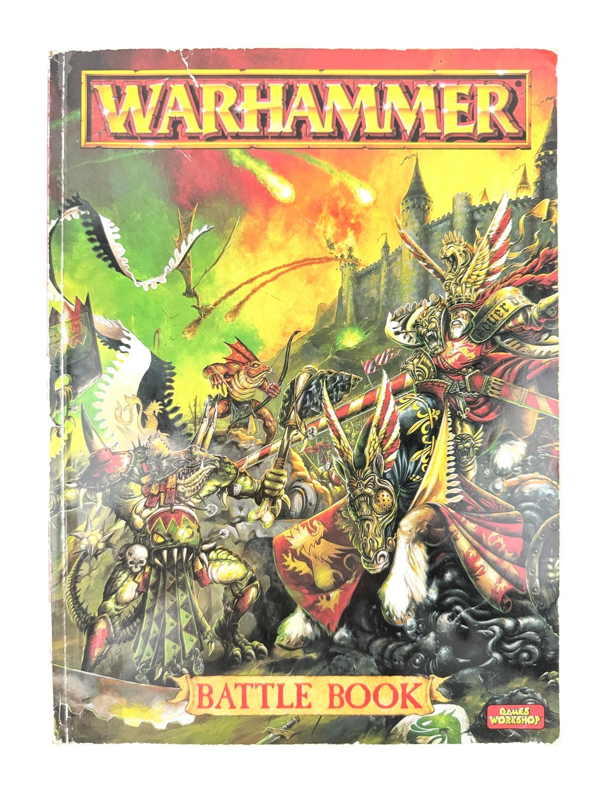 Vtg 1996 Warhammer Battle Book - Games Workshop Trade Paperback PN 105005