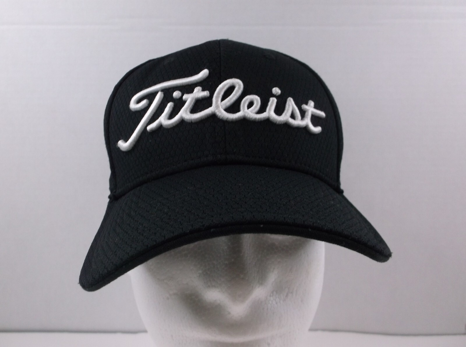 Titleist Pro V1 FJ FootJoy Black Golf Hat Mens Adjustable