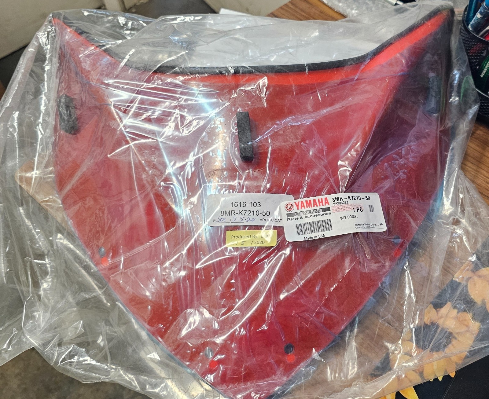 yamaha sidewinder windshield Low Orange 8mr-k7210-50-00 Viper Srx