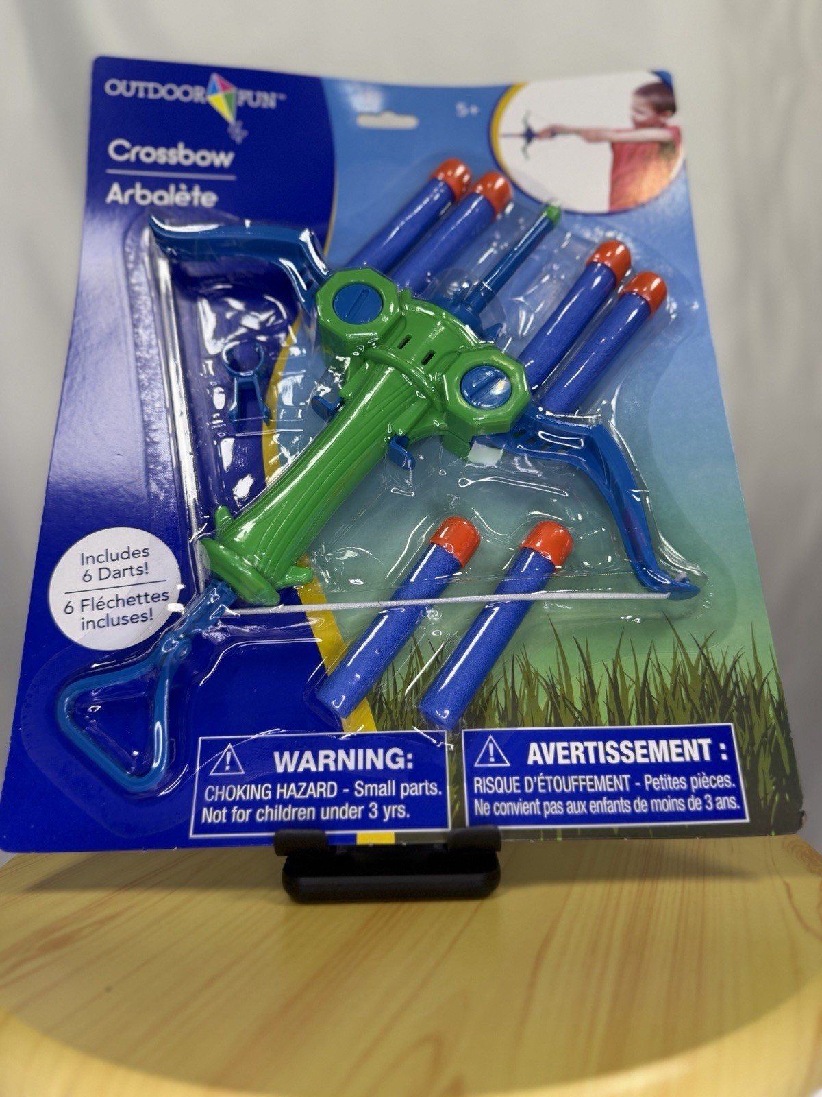 Outdoor Fun Crossbow Dart Gun Set w/ 6 Foam Darts, Ages 5+ (39121)