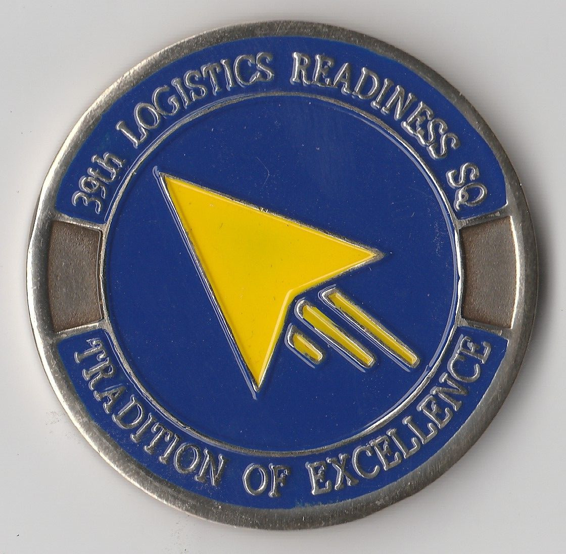 39th Logistics Readiness SQ  Challenge Coin 1.75 DIA