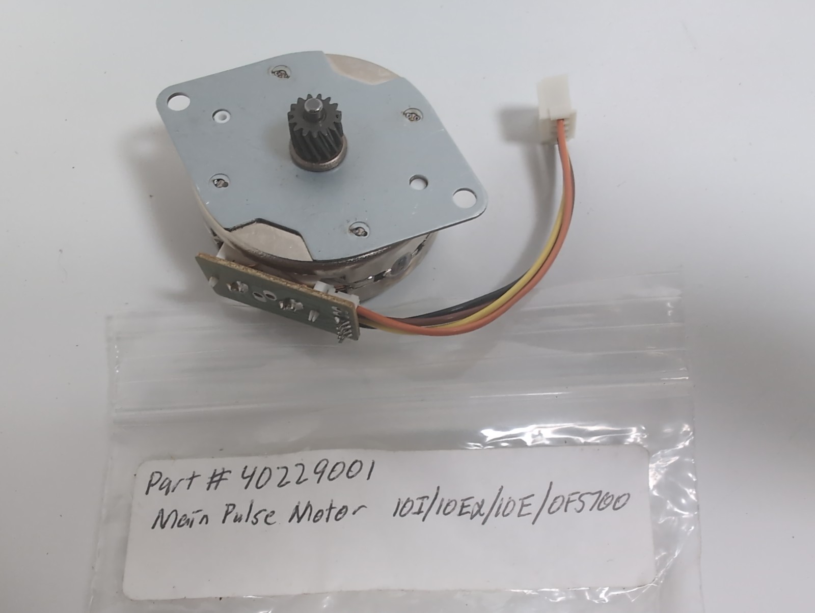 OKI KHL46ML07A Stepper Motor 4-Wire Bipolar 40229001 Main Pulse 10I 10Ex OF5100