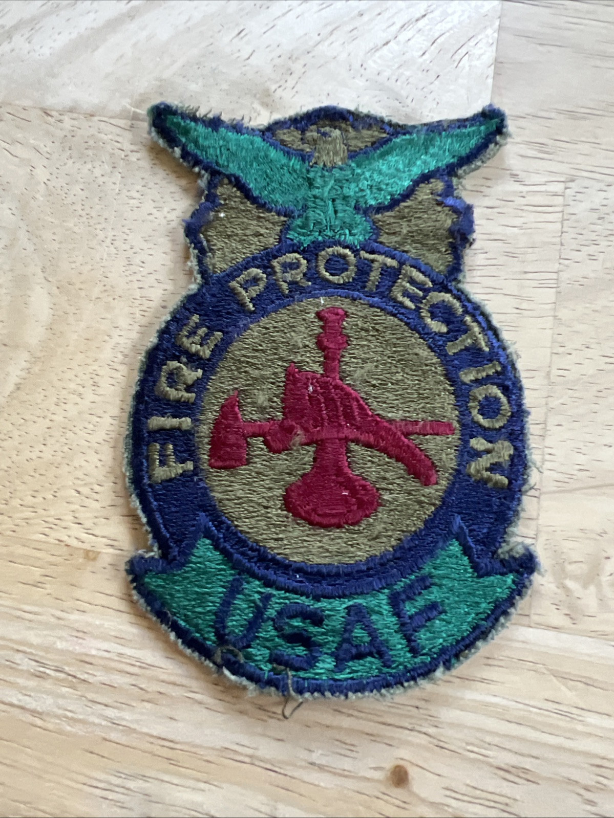 Fire Protection US Air Force USAF Military Patch