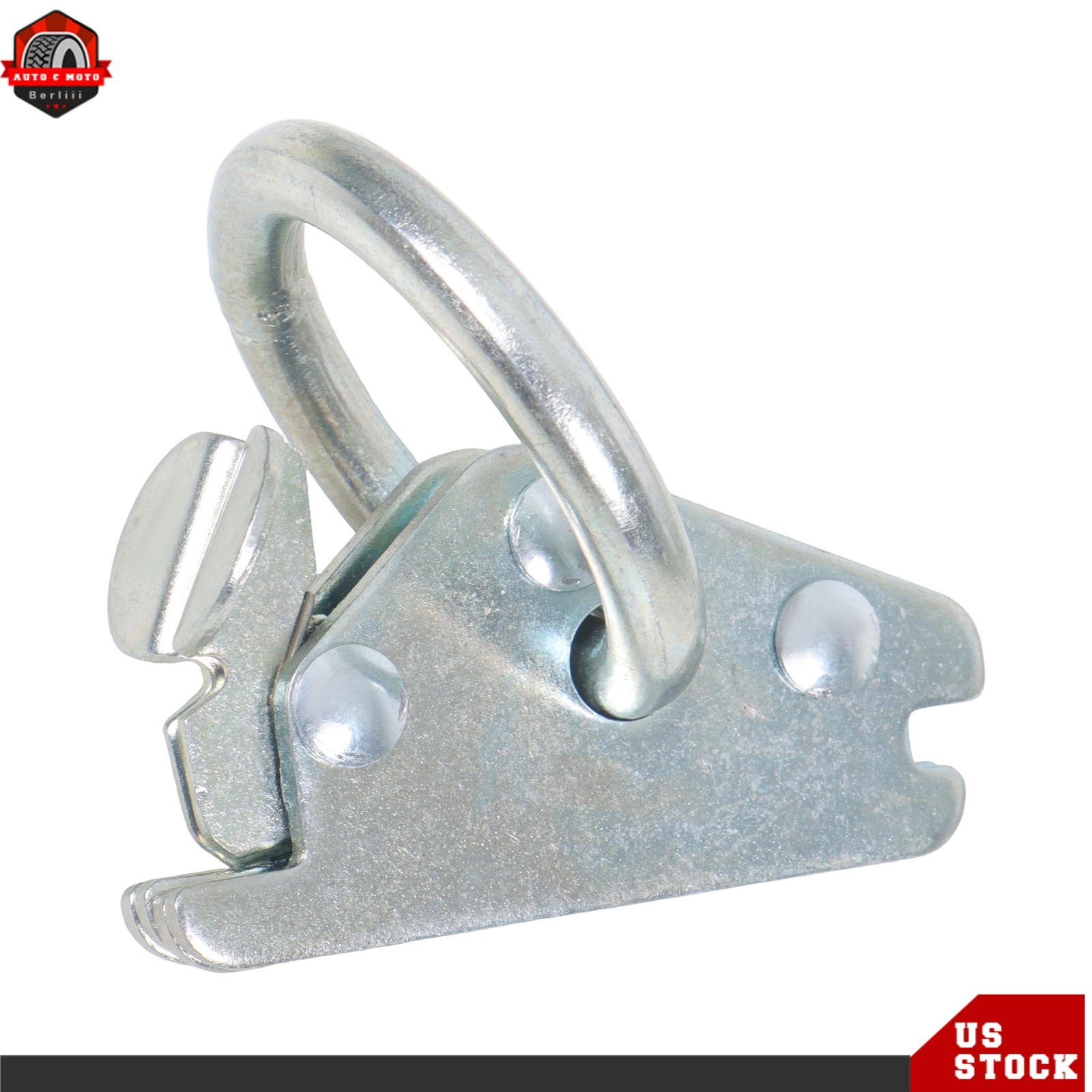 8' E Track Tie Down Enclosed Trailer 30 Pack With End Caps Straps Rings For ATV