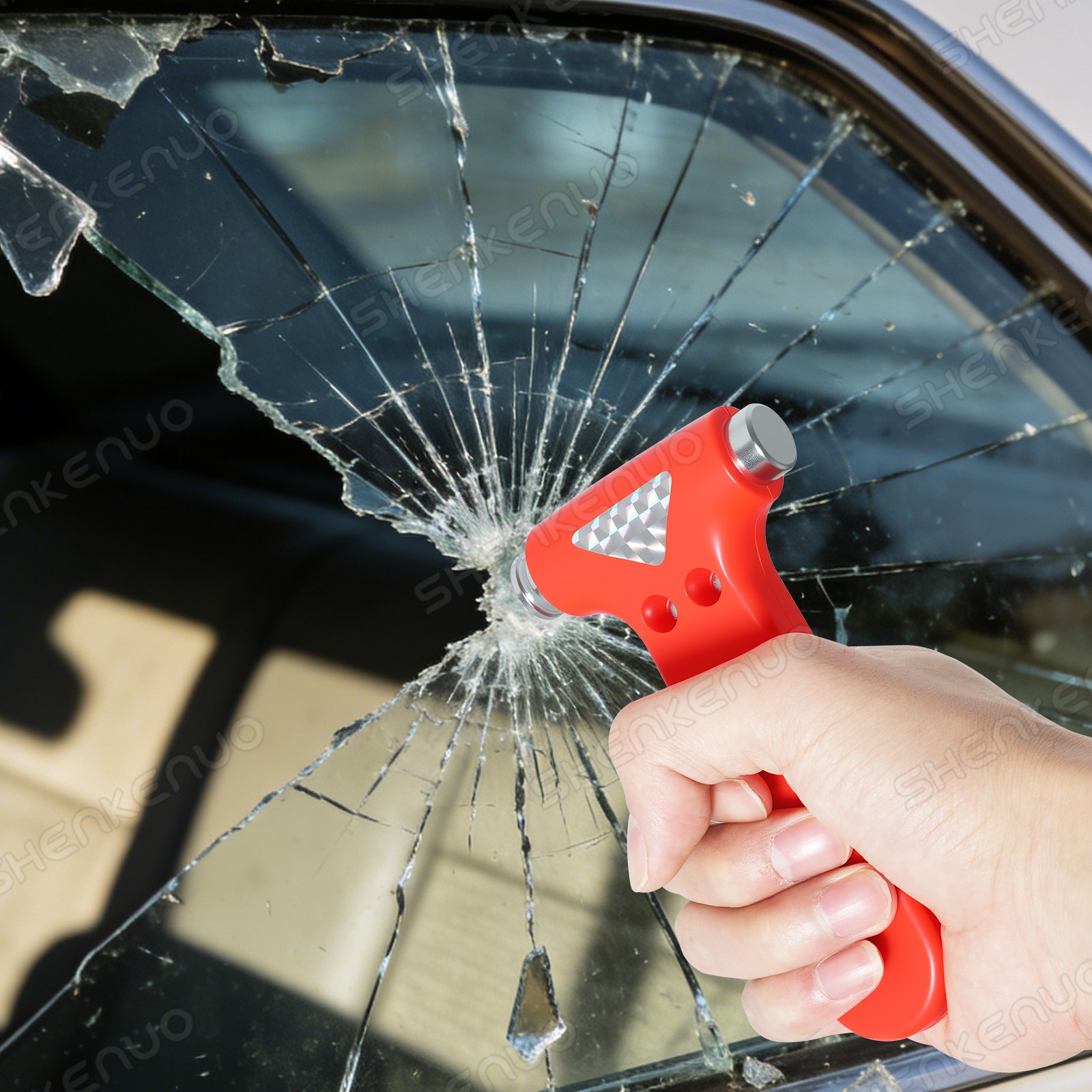 Life-Saving Car Safety Hammer – Multi-Function Emergency Tool for All Vehicles