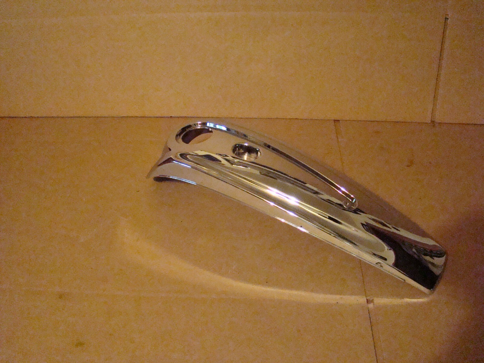 Harley Softail Deluxe Tank Console 2014 CVO Chrome OEM FLSTNSE 70900359