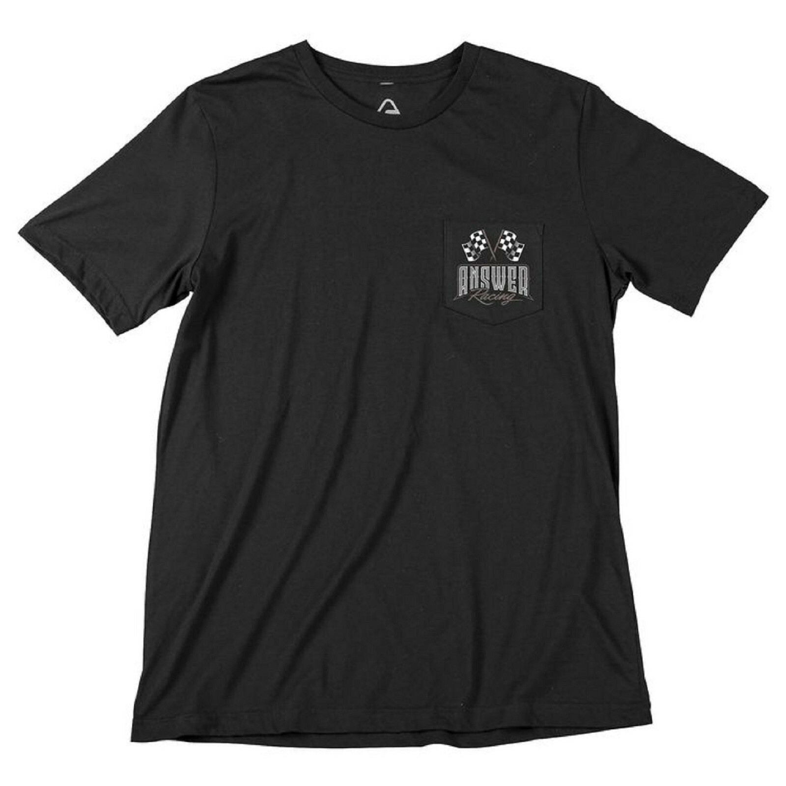 NOS ANSWER 470332 TRIUMPH TEE BLACK SIZE MENS 2XL
