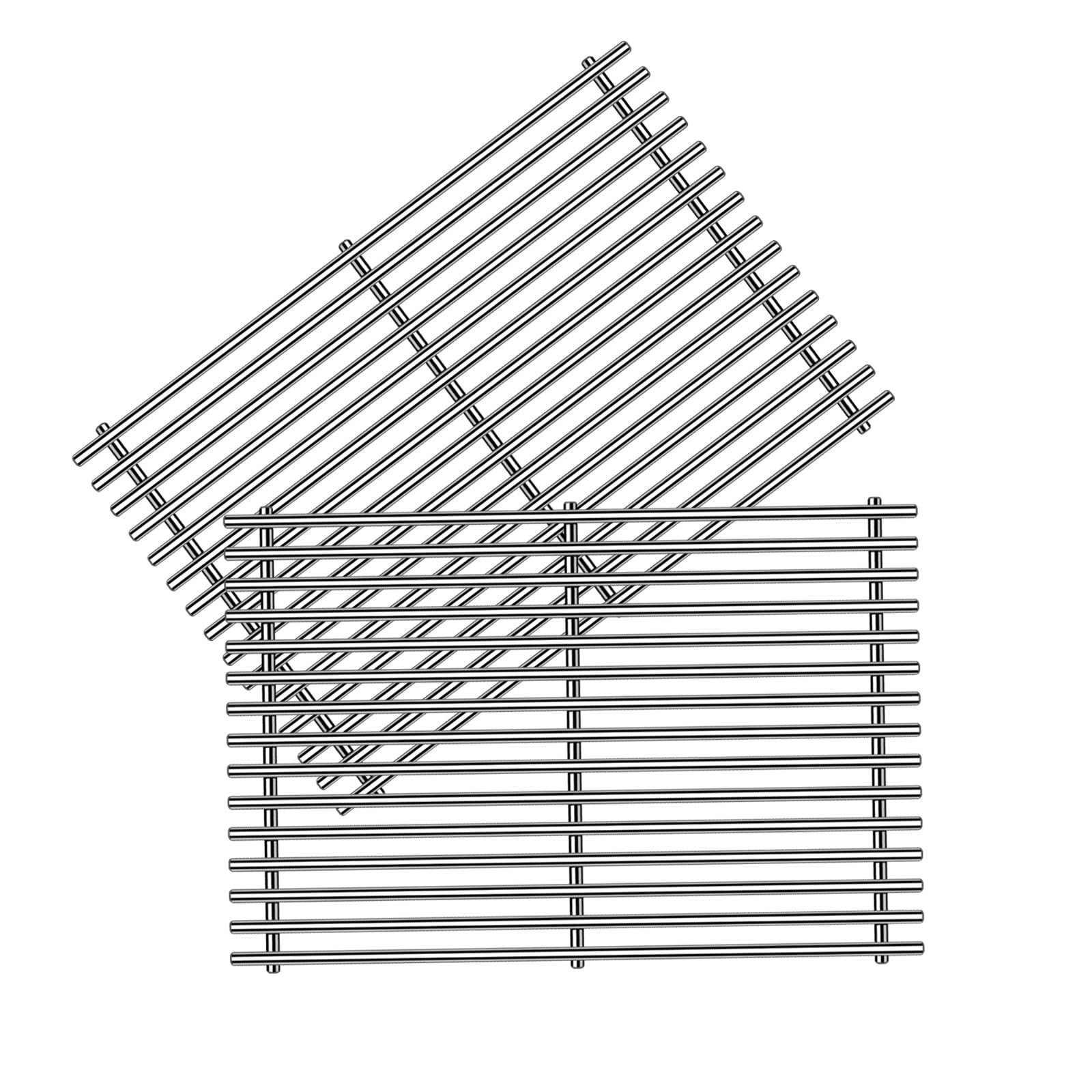 9MM 17.5" Stainless Steel Grill Grates for Weber Spirit E-310 E315 E320 E330 ...