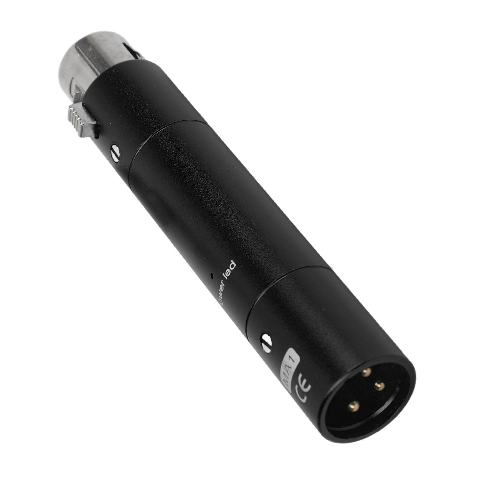 Black Inline Microphone Preamp Lossless Amplification Dynamic Active Inline WT