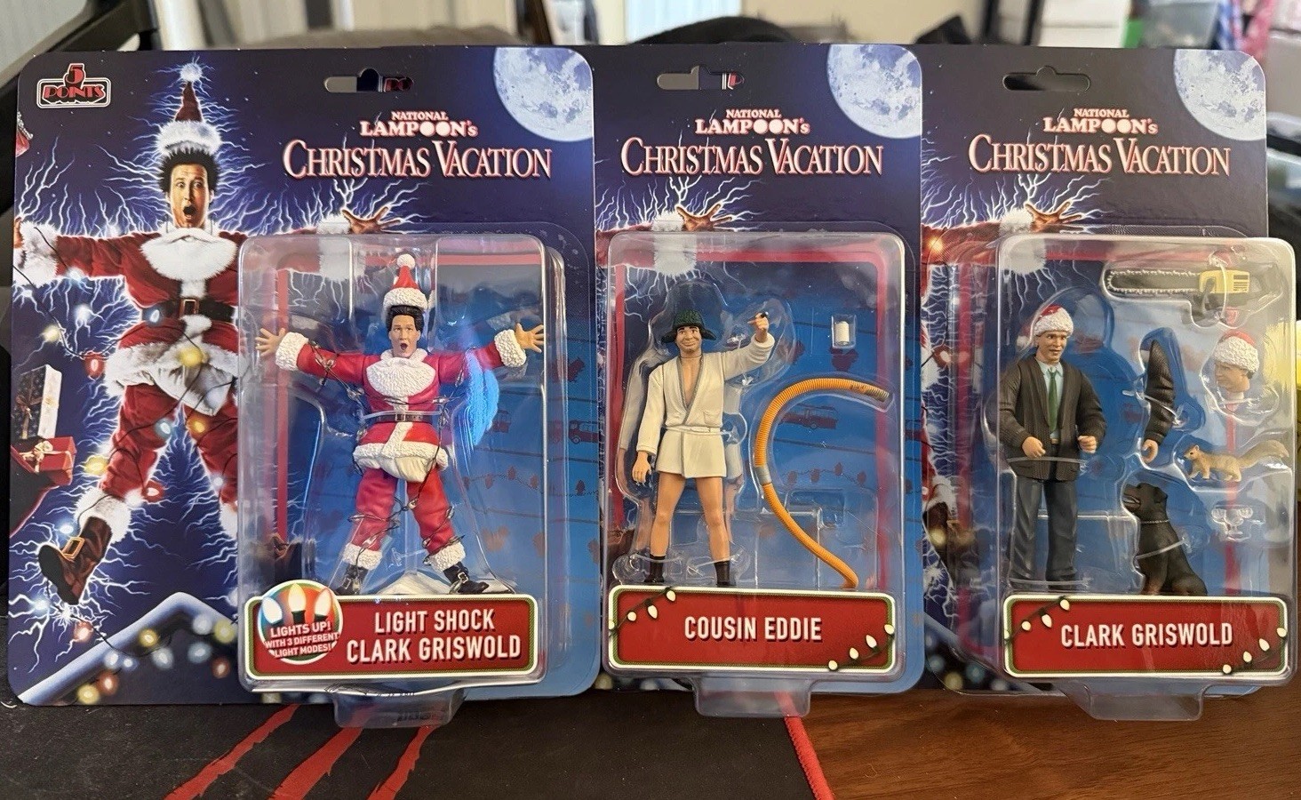 Mezco - 5 Points Mezco's National lampoon’s Christmas vacation Set Of 3