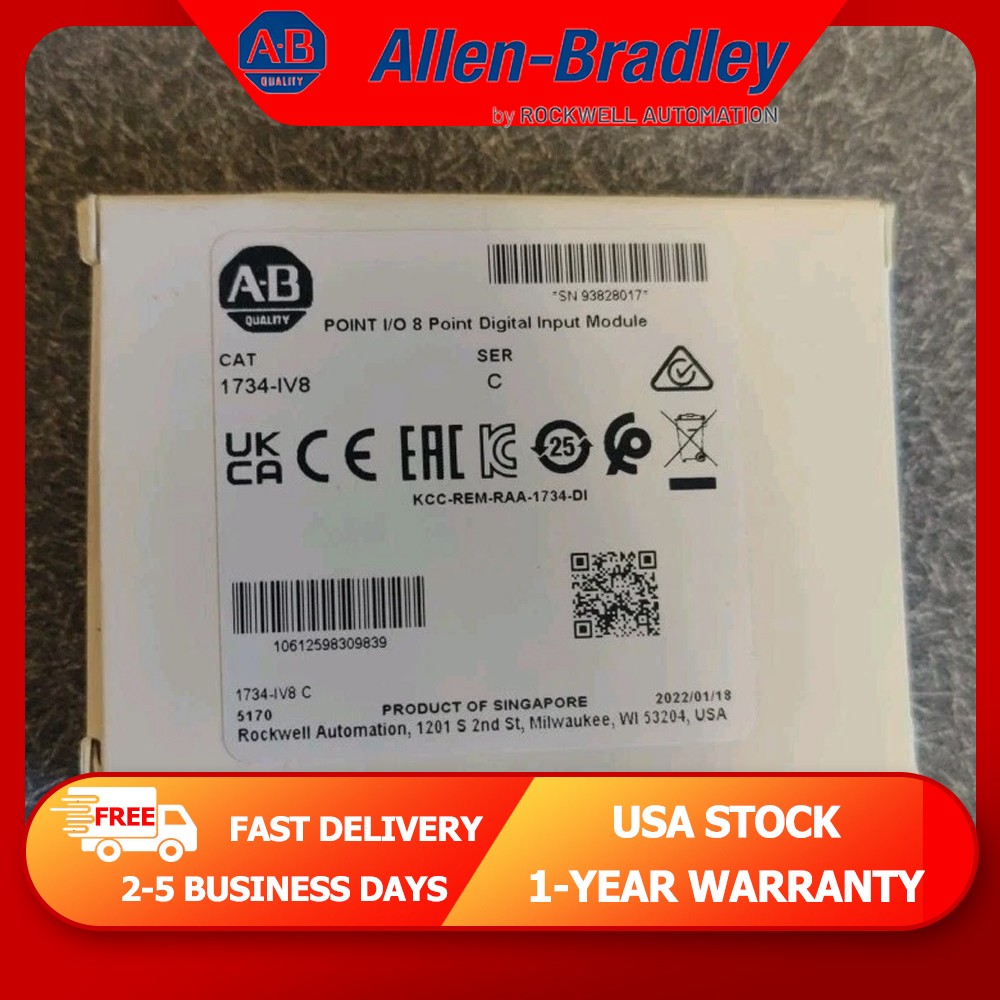 New AB 1734-IV8/C POINT I/O 8 Point Digital Output Module SameDay Ship From US