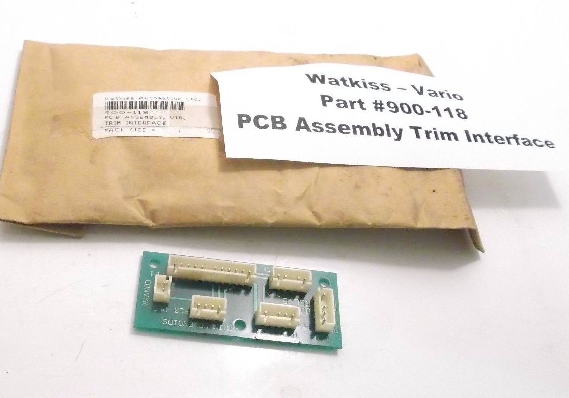 WATKISS VARIO 900-118 PCB Assembly Trim Interface - Prepaid Shipping
