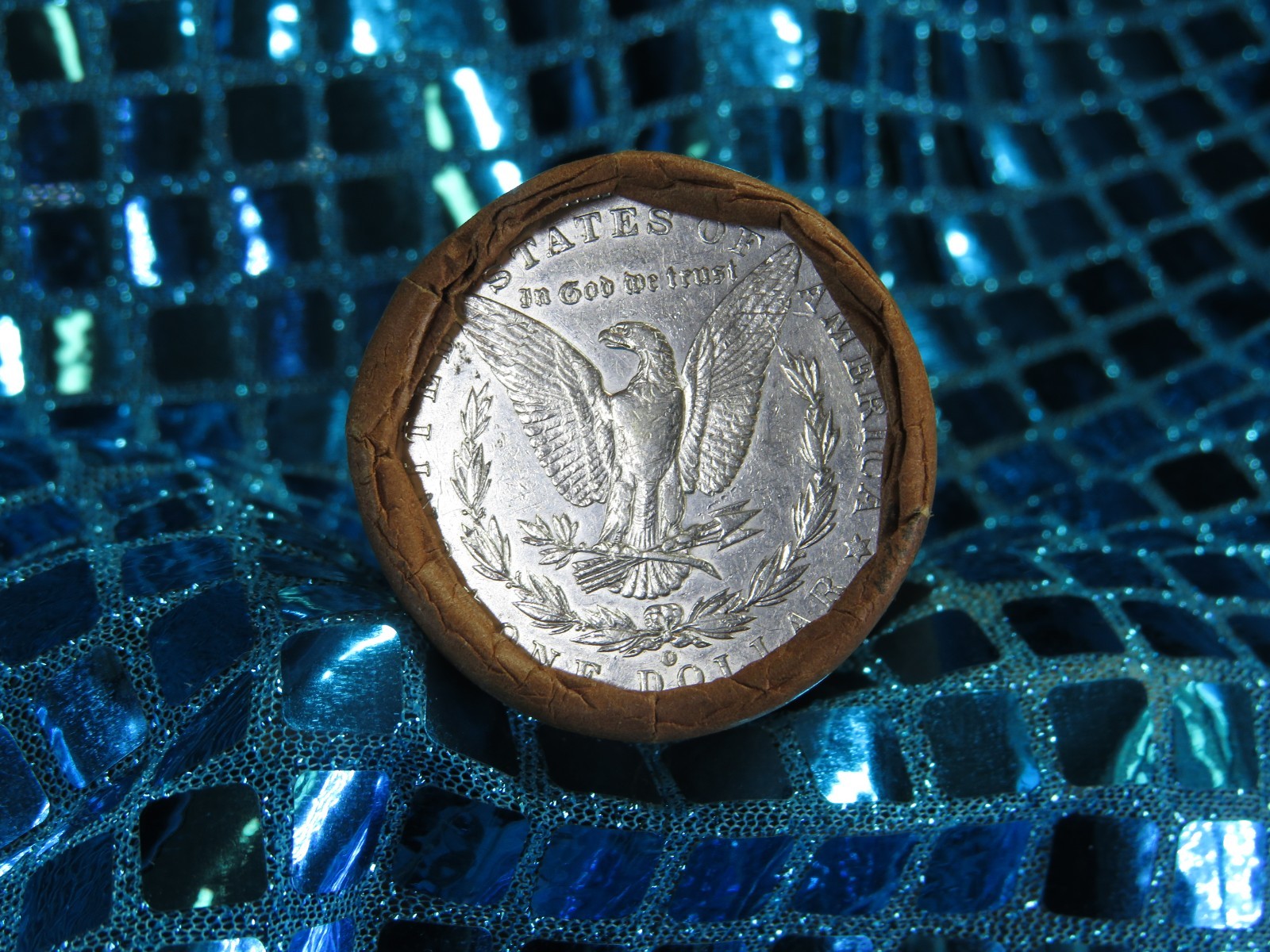 ROLL OF 20 SILVER MORGAN DOLLARS DMPL 1878 END / O OVER CC BIN  END TOP2610