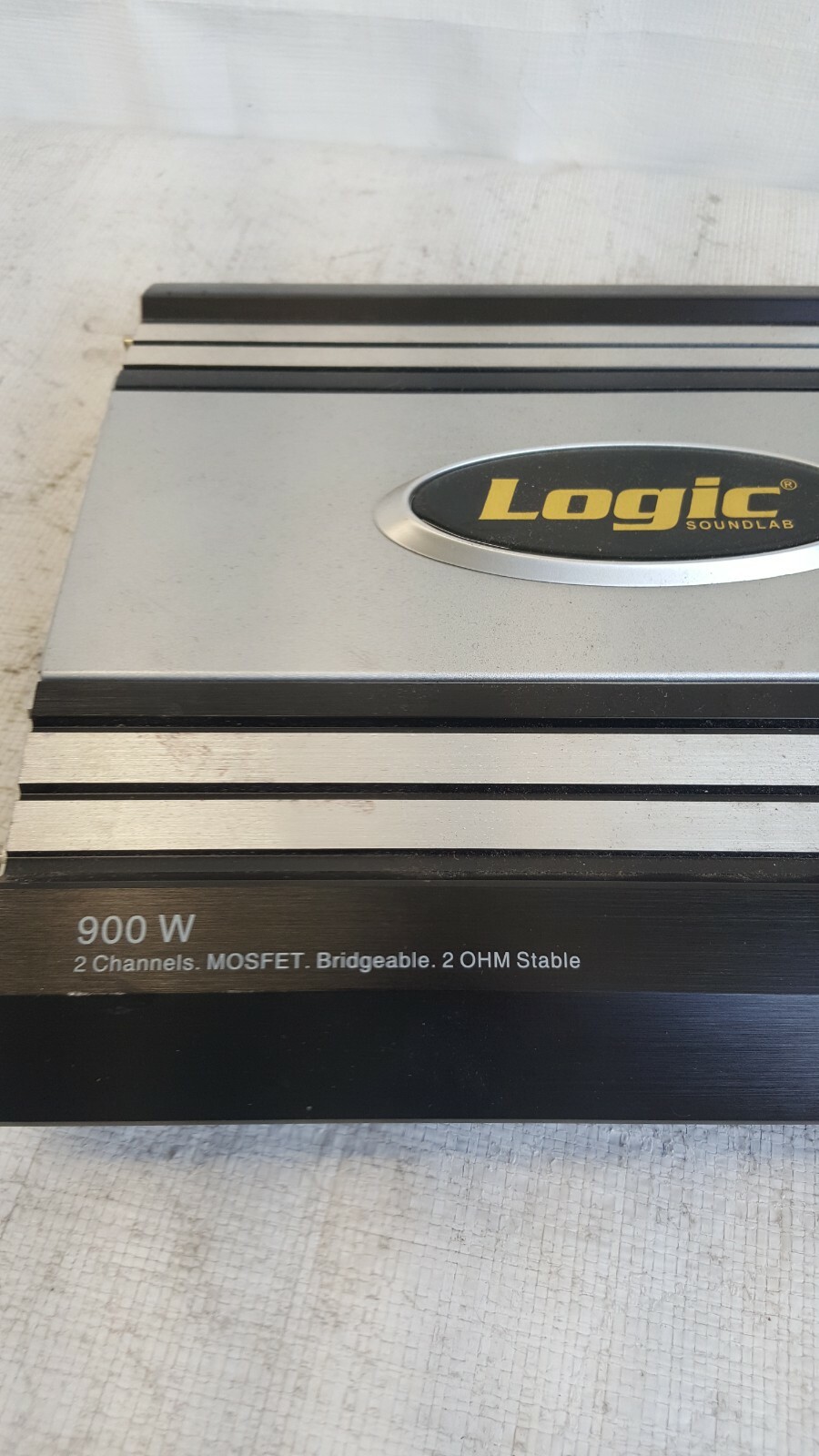 💪Logic GX902 2 Channel MOSFET Bridgeable Amplifier 900W perfect👍