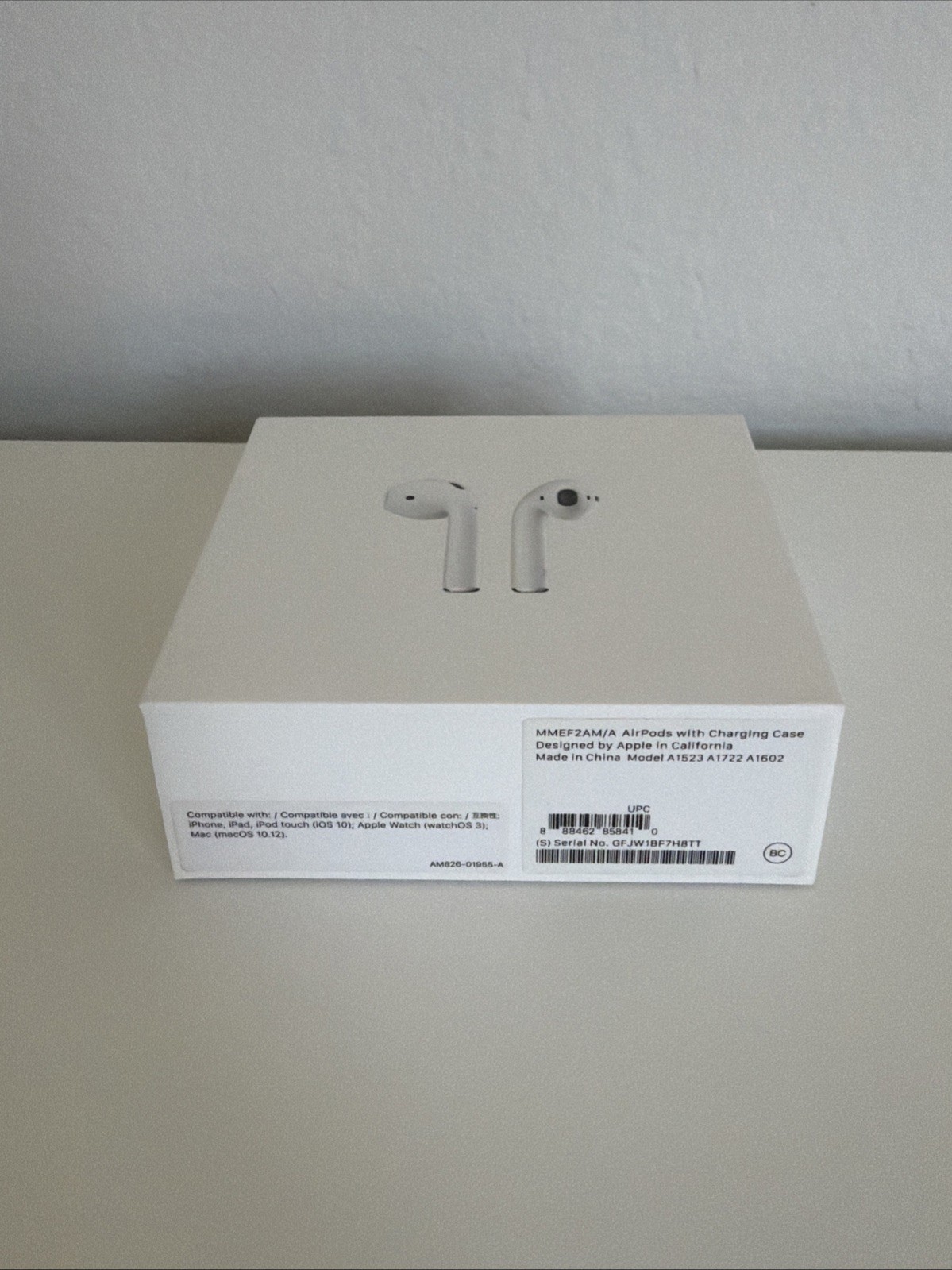 1st Generation Apple AirPods BOX ONLY