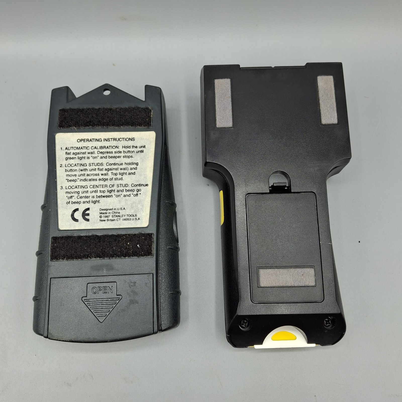 STANLEY Tool Lot 2, 1997 Stud & Edge Finder + FatMax Stud Sensor 400, Test Works