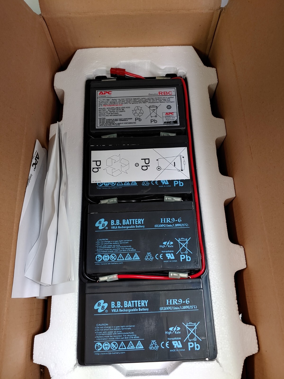 APC RBC34 Replacement Battery Cartridge #34