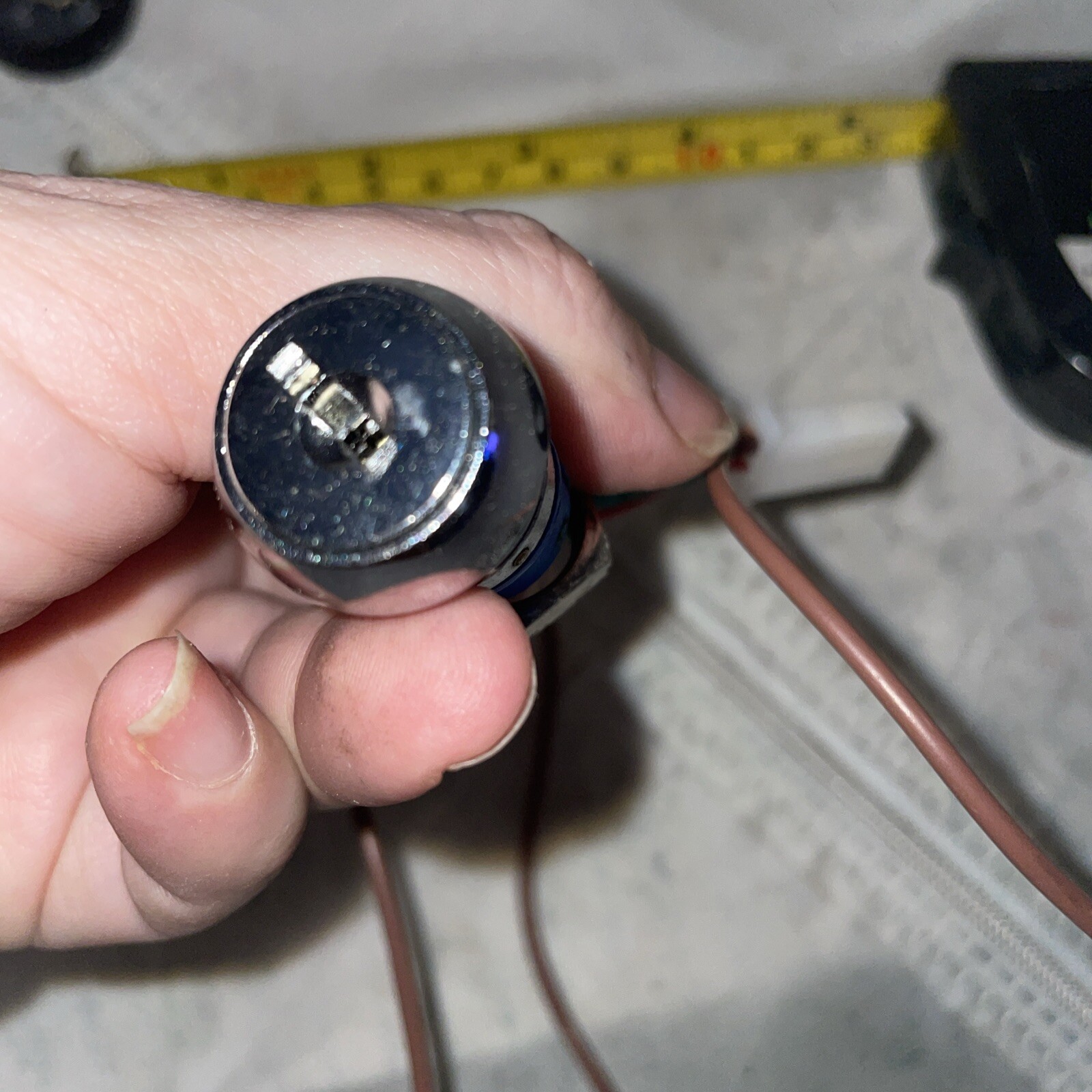 Lock / Key Ignition For A Pride Mobility Scooter With Key HD27 Needs Wire Solder