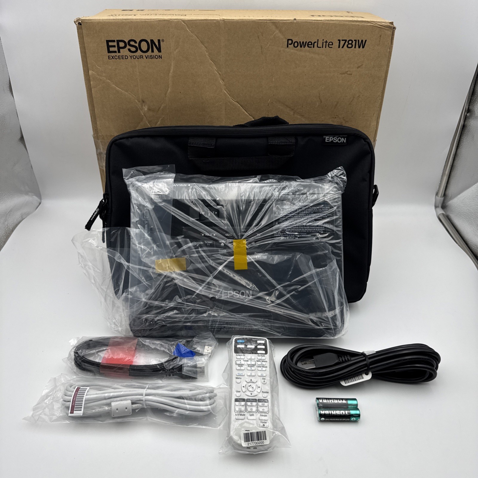 Epson Powerlite 1781W H794A Wireless 3LCD Black Projector