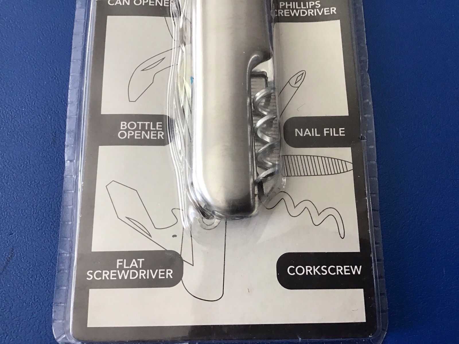 Multi-use Knife 8 In 1 New In Package