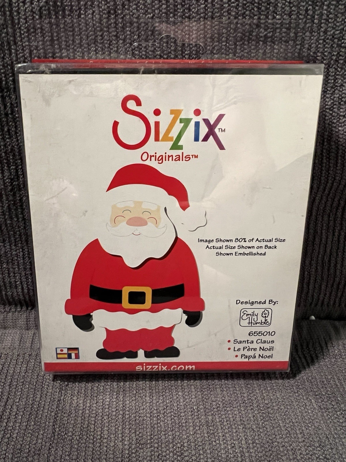 Sizzix Originals Die Santa Clause 655010 NOS Retired
