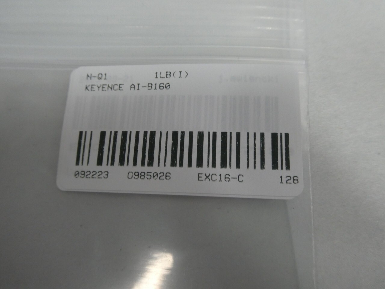 Keyence AI-B160 Pattern Matching Sensor 20-30v-dc US Free TAX
