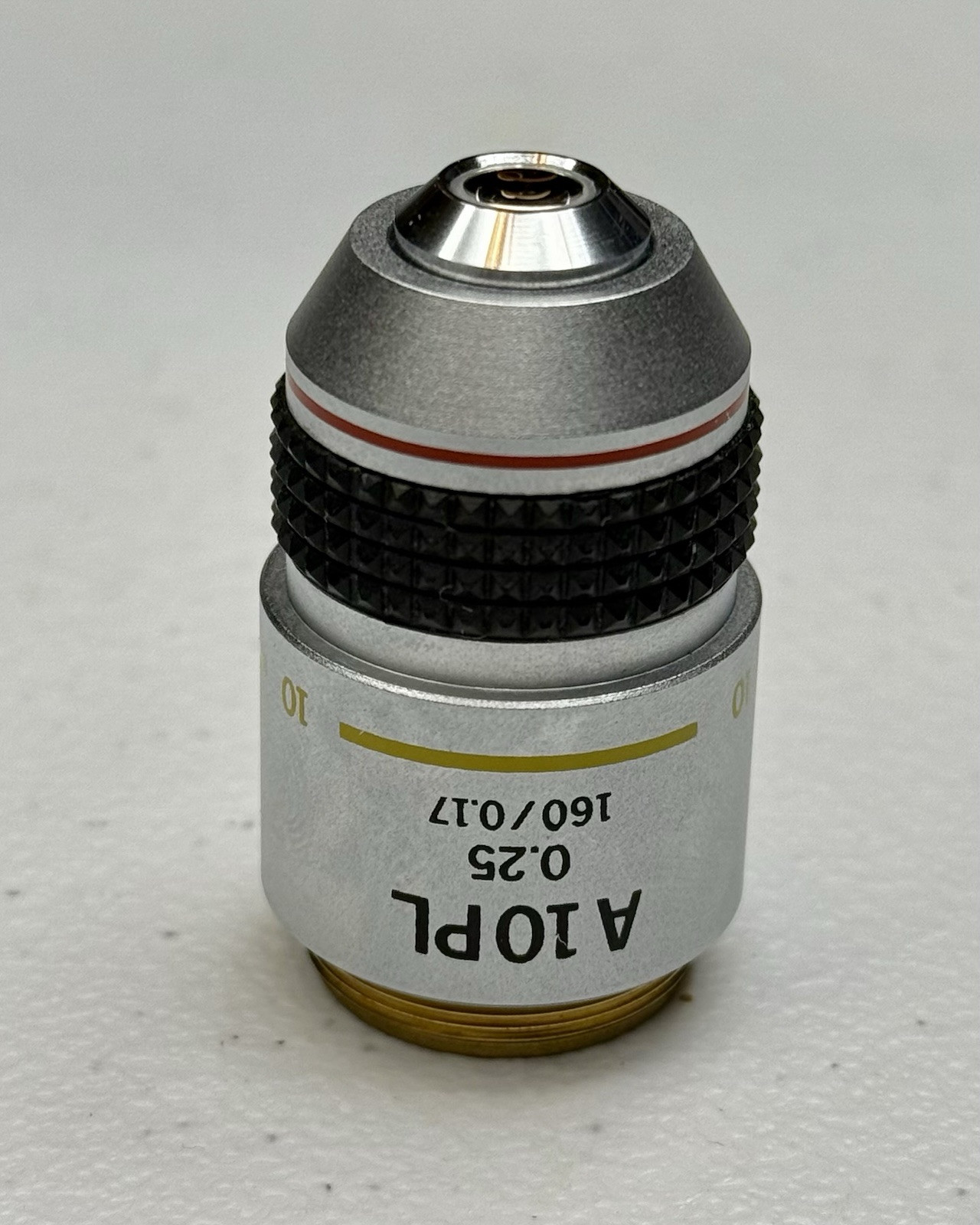Olympus A 10PL 0.25, 160 / 0.17 Phase Contrast Microscope Objective